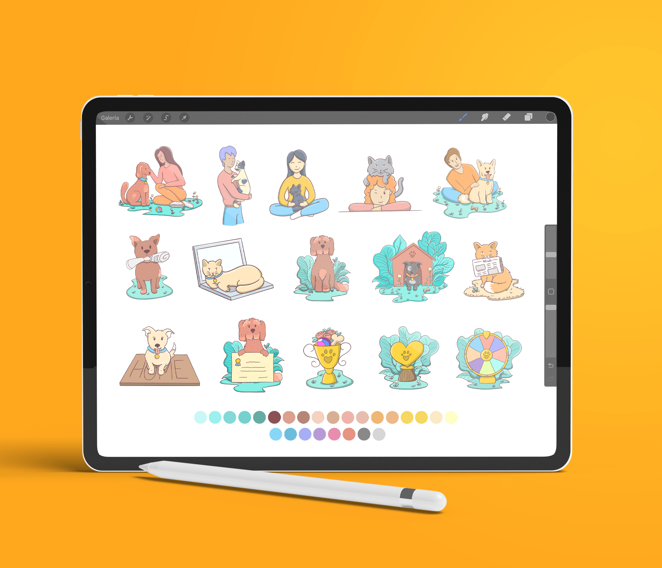 Muestras ilustraciones