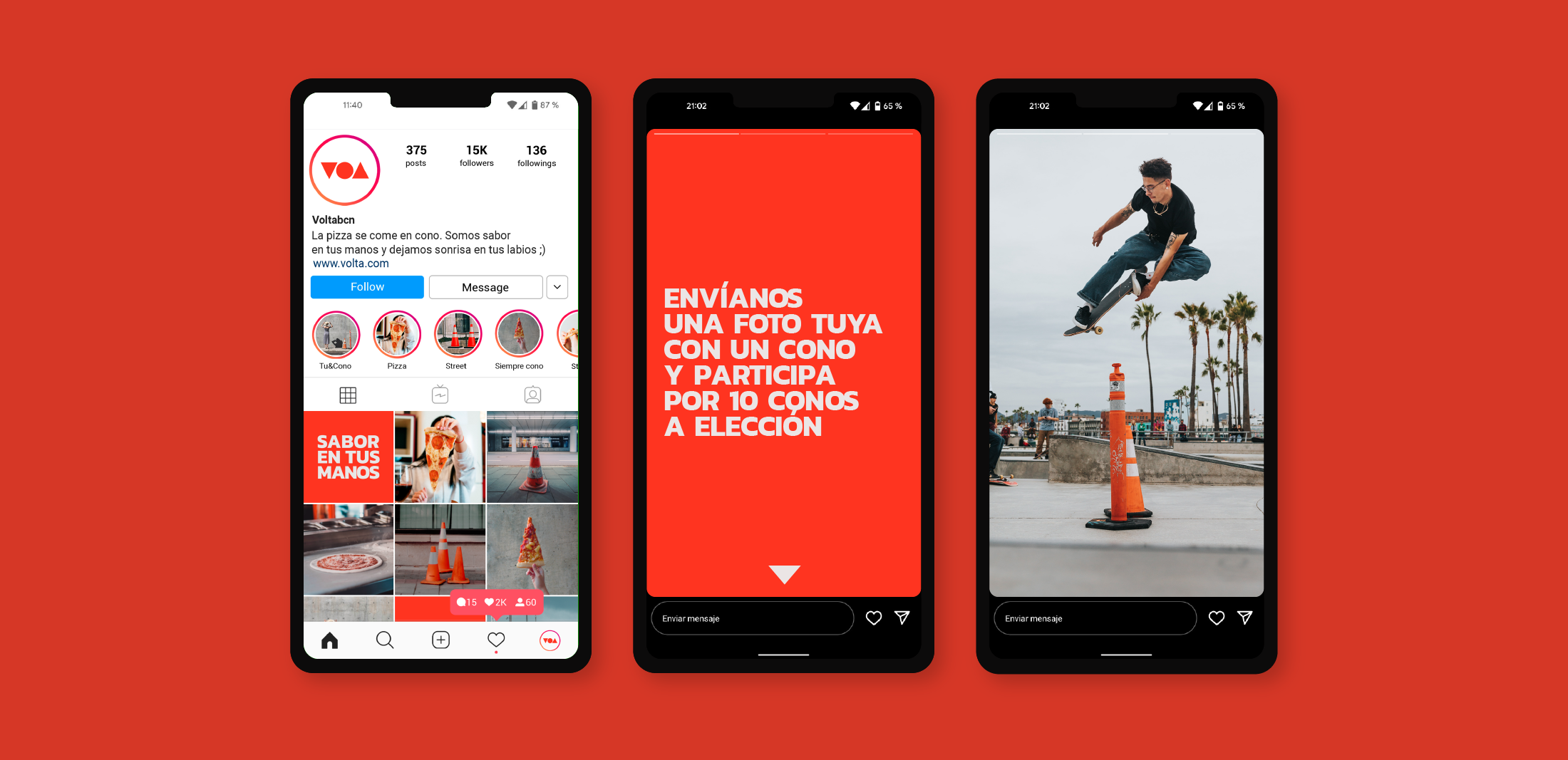 Muestras instagram